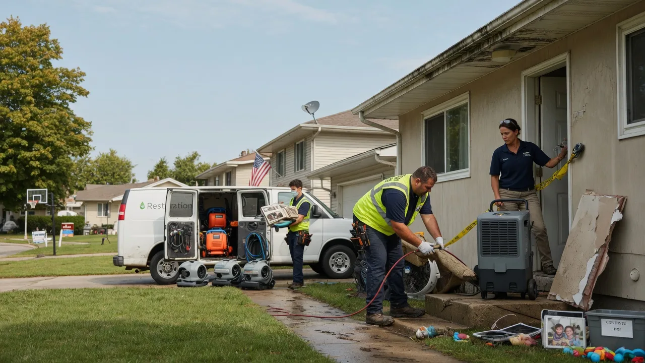 Water Damage Restoration in Wapiti, WY near me